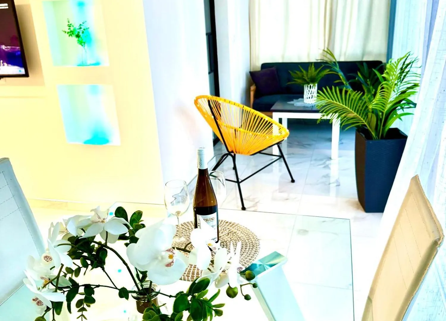 Serene Flat In Central Location Overlooking Siam Park أذيخي شقة